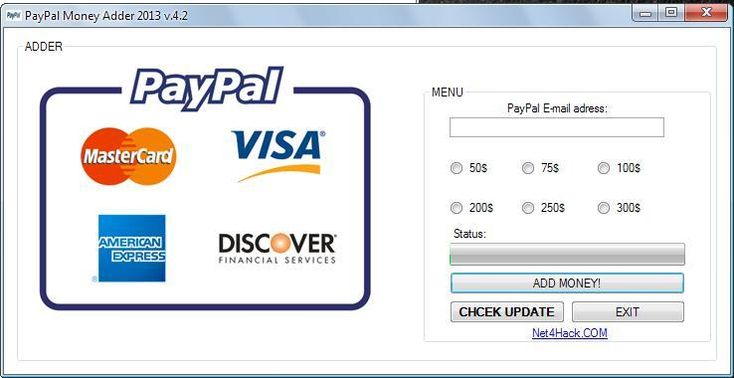 Free activation code for paypal money adder ultimate activation key